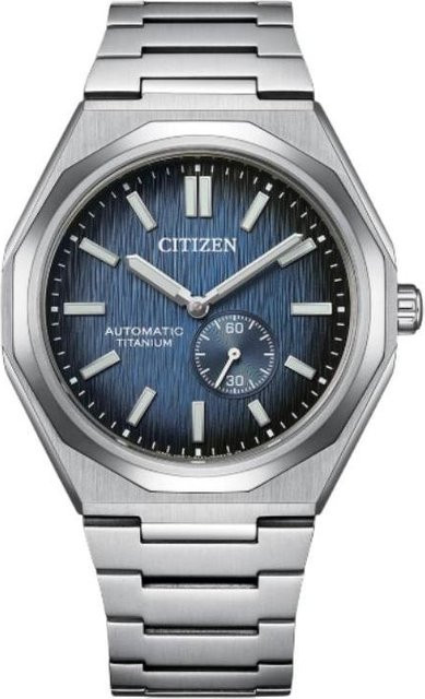 Citizen Armbanduhr, Automatik, Titan, 40,5 mm, Blau, Unisex - Bild 1