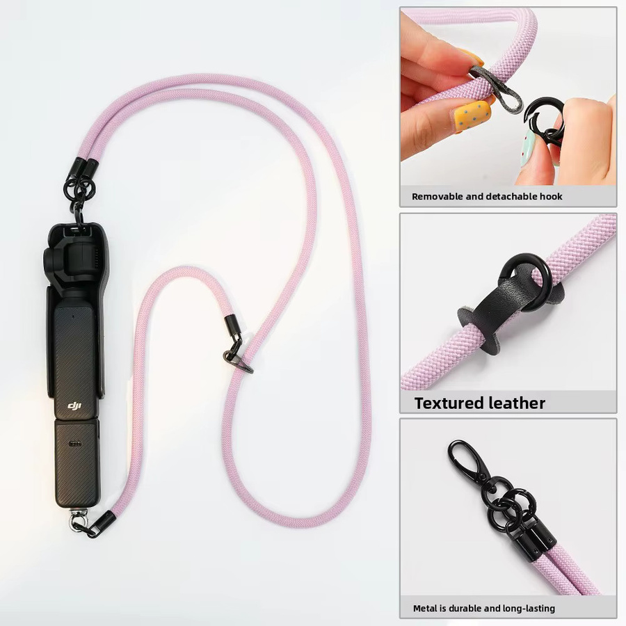 DJI Osmo Pocket 3 Universal Lanyard 3-in-1 Handgelenk- und Crossbody-Gurt mit Anti-Drop-Funktion - Bild 2
