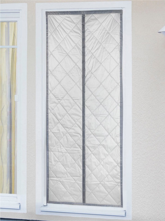 Thermo-Vorhang Heine aus Polyester in Anthrazit