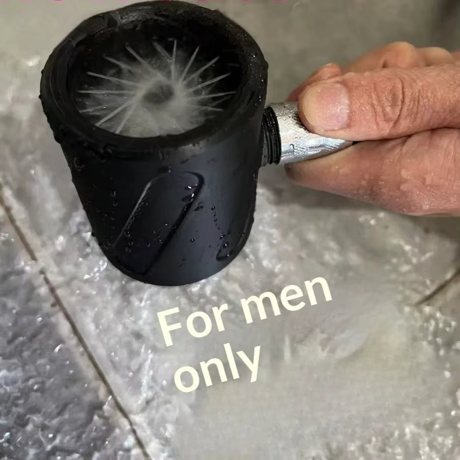 Hygiene-Duschdüse für Männer, Weiß, Schwarz - Bild 3