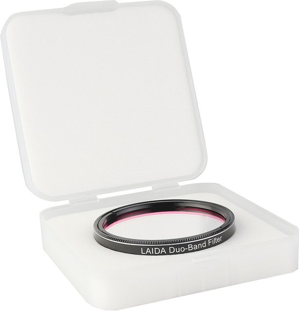 Laida Dual-Band 7nm Nebelfilter für One-Shot-Farbkameras, Schwarz, ld3005b - Bild 1