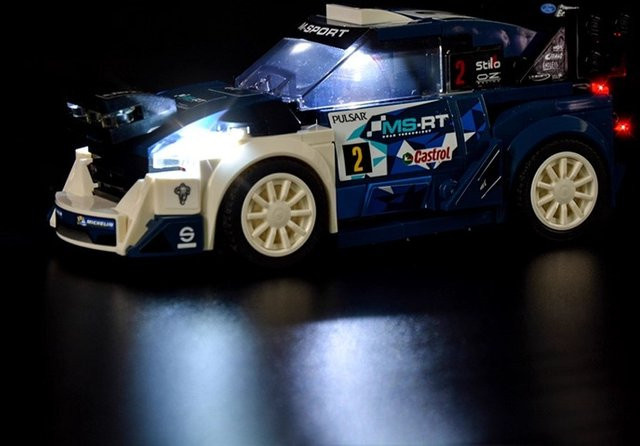 LEGO LED-Beleuchtungsset für Speed Champions Ford Fiesta M Sport WRC 75885 - Bild 1