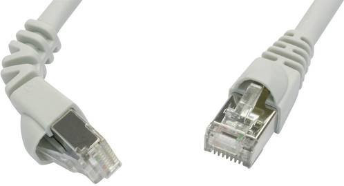 Telegärtner RJ45 Patchkabel CAT 6a S/FTP Ethernet LAN Grau, Länge: 2,0 m - Bild 1