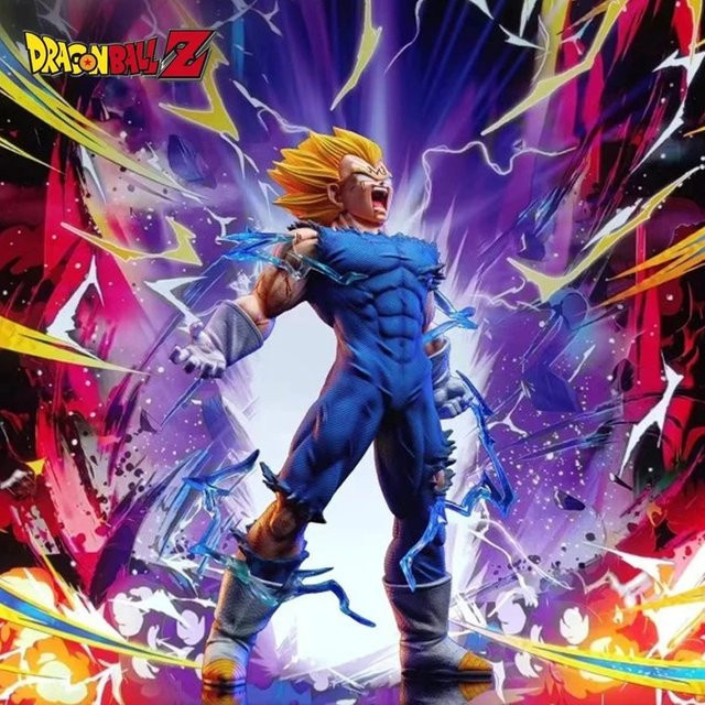 Bandai Dragon Ball Z Majin Vegeta Actionfigur, 27cm, Einzelfigur - Bild 1