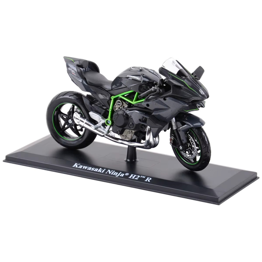 Maisto Kawasaki Ninja H2 R Motorradmodell 1:12 Druckguss - Bild 2