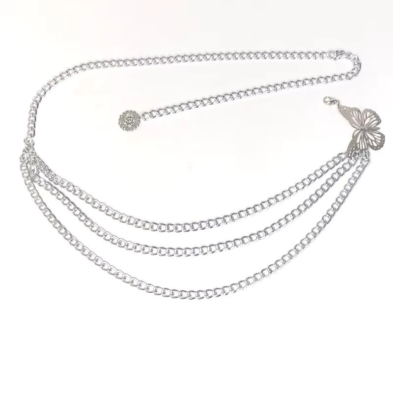Velishy Taillenkette, Schmetterling, Gold, Damen - Bild 2