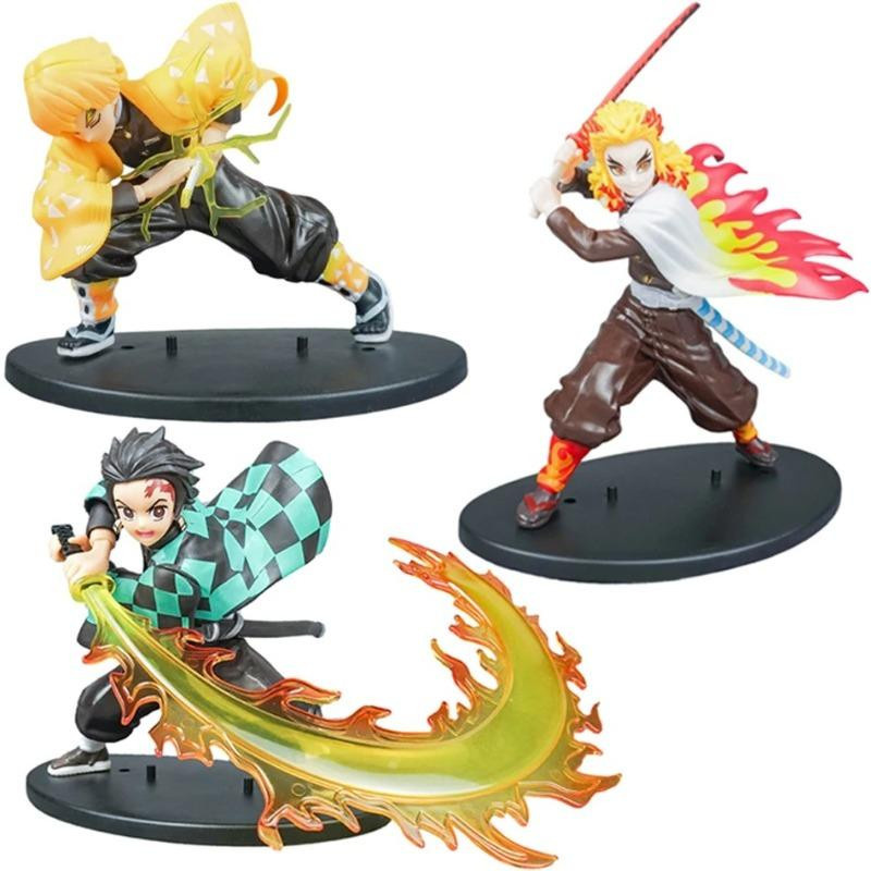 Yiran toy 1 Demon Slayer Tanjiro Nichirin Schwert Modell Action Modellbausatz violett - Bild 1