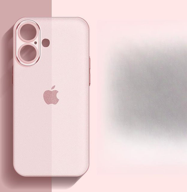 Ultradünne Handyhülle in Matt für Apple iPhone 16 Pro Max, 15, 14 und 13 in Pink - Bild 1