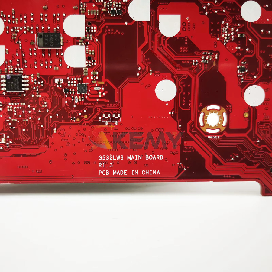 Asus Laptop-Motherboard für G532LW G512L G512LV G712L G712LV G732LV Modelle mit GTX1660TI RTX2060 oder RTX2070, Farbe: Rot - Bild 5