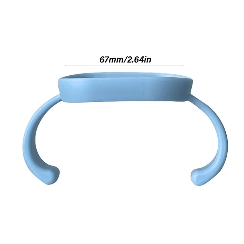 J15U Säuglings-Babyflaschen-Handgriffhalter in Blau für sicheren Halt beim Milchflaschenfüttern - Bild 3