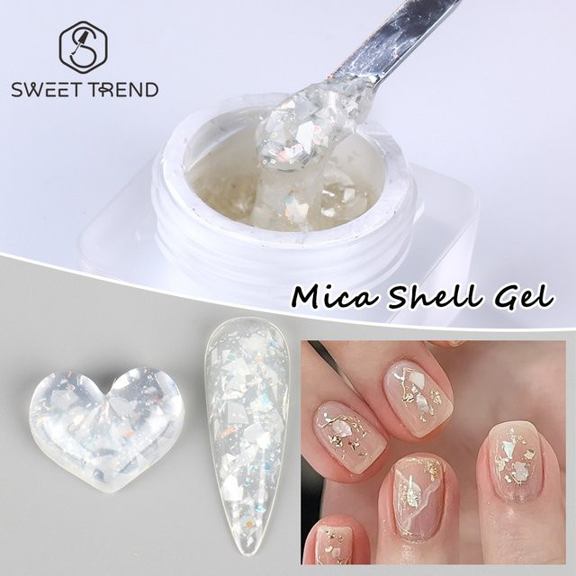SWEET TREND Nagellack, Weiß, Schimmernd, 5 ml - Bild 1
