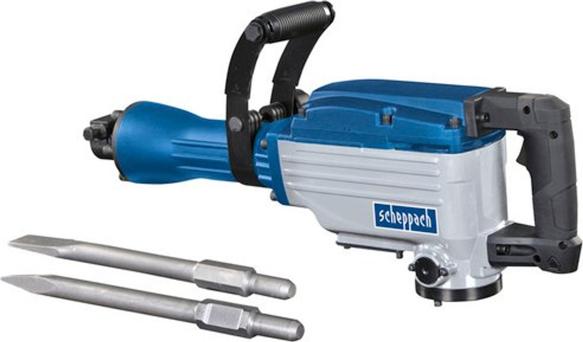Scheppach Abbruchhammer AB1500X in Blau mit 1300 W Leistung - Bild 3