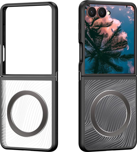 DUX DUCIS Magnethülle für Samsung Z Flip 7 und Samsung Z Fold 7, transparente stoßfeste und kratzfeste Schutzhülle - Bild 1