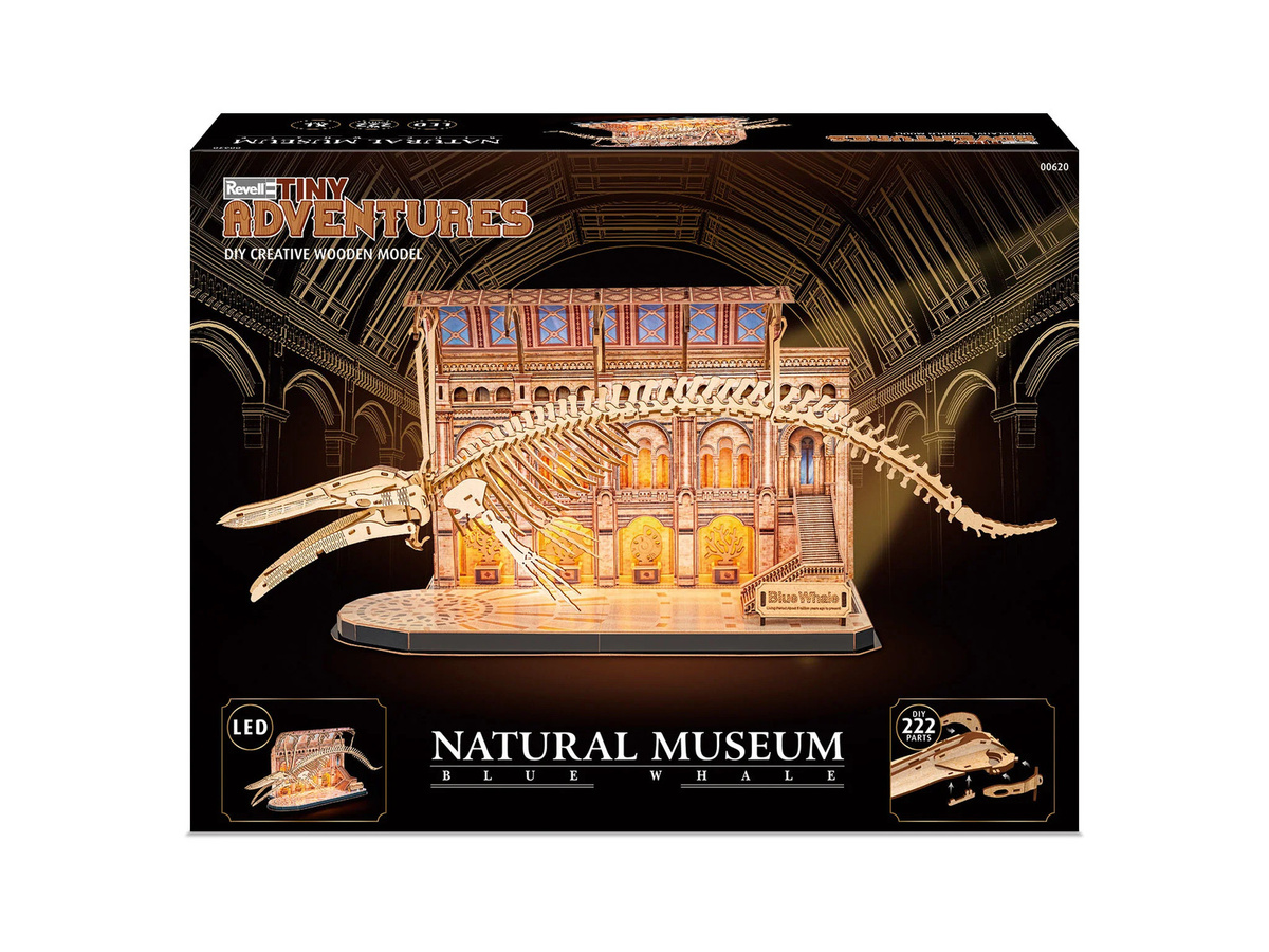Revell Musée Naturel Baleine Bleue, Holz, ab 10 Jahre - Bild 3