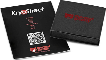 Thermal Grizzly KryoSheet Wärmeleitpads, Anthrazit, 33 x 33 mm - Bild 2