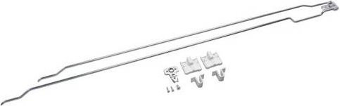 Hager Schubstange FZ832N für IP54 Schließungen, Farbe: Silber, Höhe: 185 cm - Bild 1