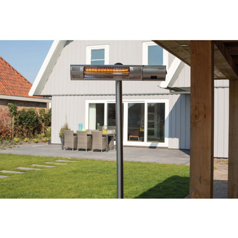 sunred Terrassenheizung Ultra silberfarben mit 2000 W für bis zu 24 m² - Bild 2
