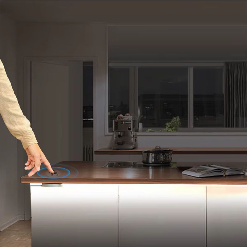 Guillermo 12V Touch Dimmer mit Handwellen-Sensorsteuerung für Schrankleuchten und Wand-Hintergrundbeleuchtung, Weiß - Bild 6