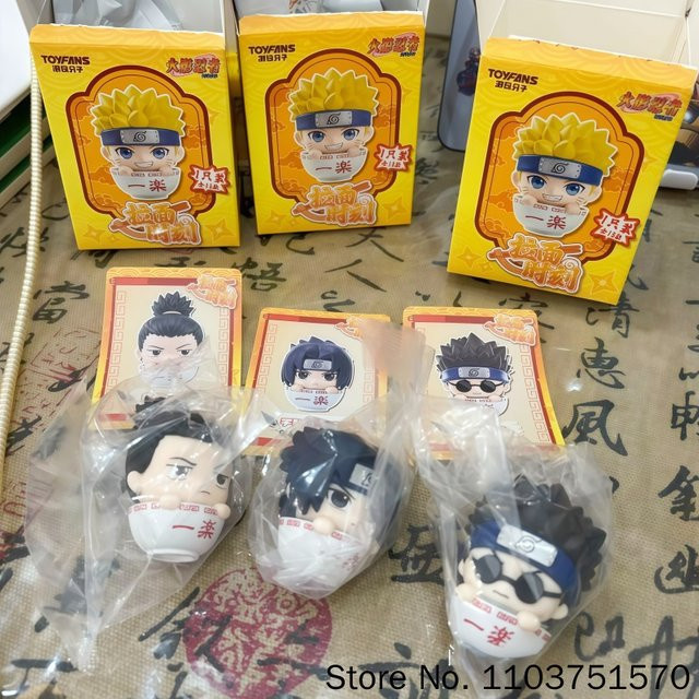 Bandai Naruto Ramen Time Series Blind Box, Anime Mini-Figur, Einzelfigur - Bild 1
