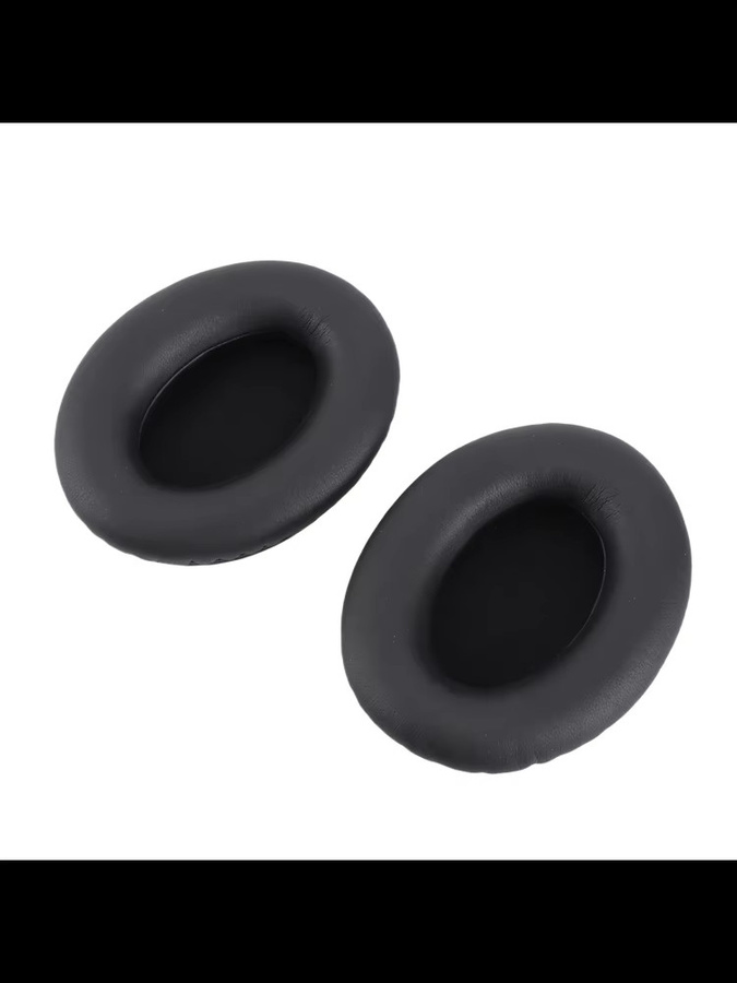 Audio Technica Ersatz-Ohrpolster für ATH-ANC7 ANC9 ANC27 ANC29 Kopfhörer, weiche Schwamm-Ohrpolster-Abdeckung, Schwarz, 2 Stück - Bild 4