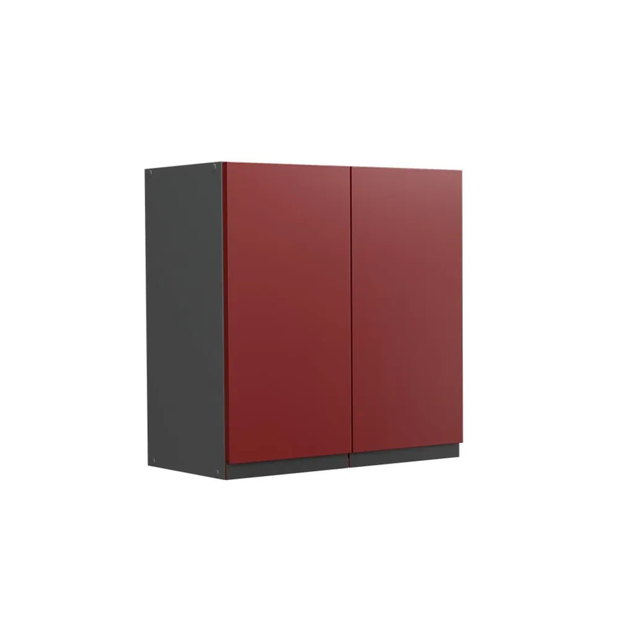 Vicco Hängeschrank R-Line J-Shape Küchenschrank modern Anthrazit Rot B: 60 cm, H: 31 cm, T: 12,79 cm - Bild 2