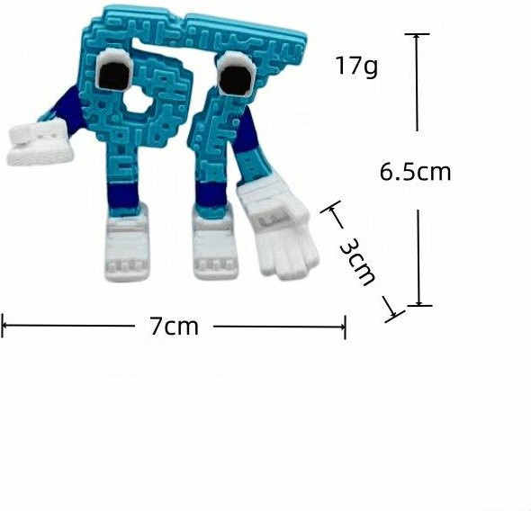Fashnics 67 Brainrot Figur Miniaturauto, Blau, ab 14 Jahren - Bild 1