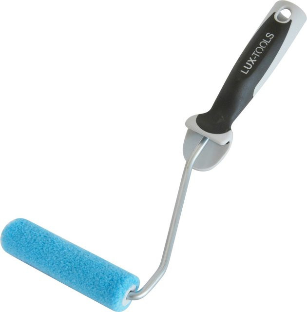 LUX-TOOLS Bluefelt Farbroller für wasserbasierte Farben, Blau, Durchmesser: 10 cm - Bild 1