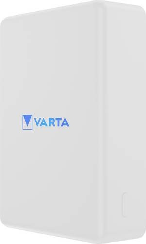 Varta Powerbank 10000 mAh MagSafe mit Qi Wireless Charging und USB PD, Weiß - Bild 1