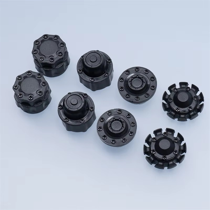 Tamiya Radkappen, Maßstab 1:14, Spindelkopf, Radachsenkopfabdeckung - Bild 2