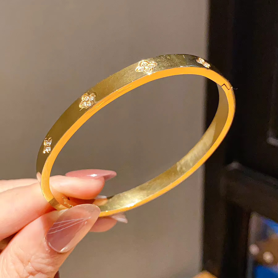 ZAKOL Armbänder Edelstahl, Gold, Zirkonia - Bild 3