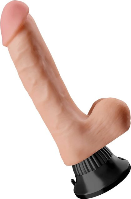 Pipedream Real Feel Deluxe No. 1 Realistischer Vibrator in Schwarz, Beige oder Pink, Länge: 21 cm - Bild 1