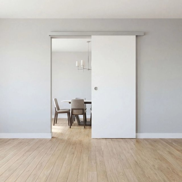 Schiebetürbeschlag EasySlide 65 für Holz- und Glastüren bis 40 kg mit Softclose, Schwarz matt, Aluminium - Bild 1