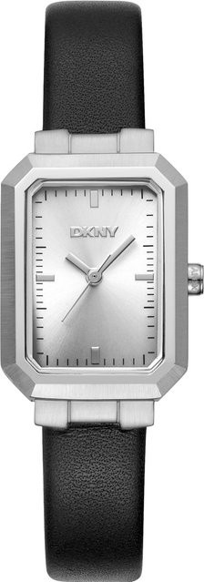 DKNY Damenuhr Uptwon Midi, Quarz, Edelstahl, 35 mm, Silber - Bild 1