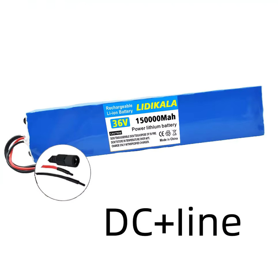 10S3P 36V 150Ah Lithium-Ionen Akku mit 1000 W Leistung und BMS für Elektrofahrzeuge in Blau - Bild 4