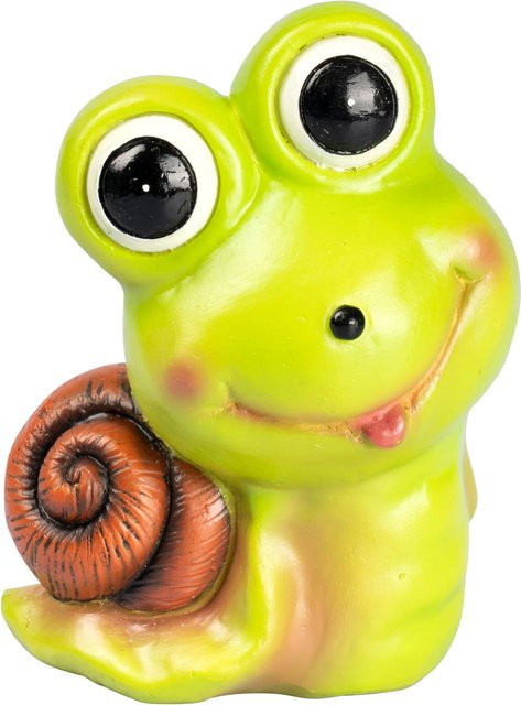 Viva Domo Gartenfigur Tier aus Kunststoff in Grün und Mehrfarbig - Bild 1