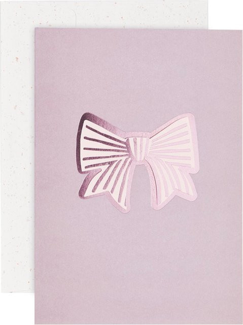 Rico Design Paper Poetry 3D-Grußkarte La Vie en Rose mit Schleife - Bild 1