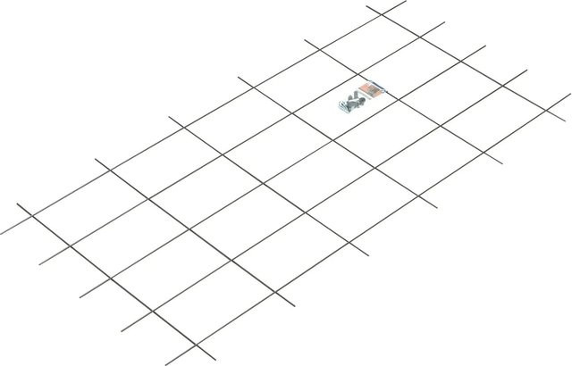 Kunststoffbeschichtetes Metallspalier in Braun, B: 75 cm, H: 150 cm - Bild 1