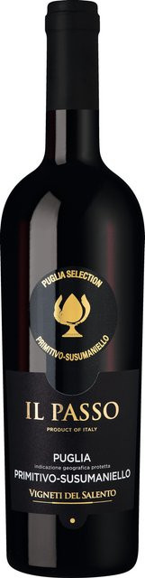 Vigneti del Salento s.r.l. Il Passo Primitivo Susumaniello Puglia IGP trocken 2023 Rotwein 0,75 l - Bild 1