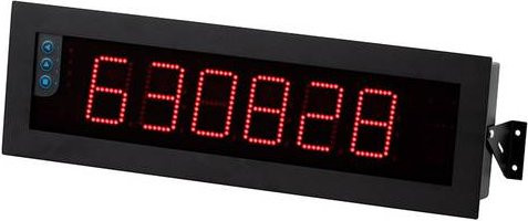 PCE Instruments Einbauanzeige PCE-BPD-U-46A in Rot und Schwarz aus Metall für die Wandmontage - Bild 1