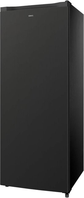 CHiQ Gefrierschrank CGS177DPO Standgerät in Schwarz Inox B/H/T: 54 x 144 x 55 cm - Bild 1
