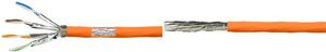 LogiLink Netzwerkkabel Cat.7 S/FTP Ethernet/LAN Rohkabel Orange 100 m - Bild 1