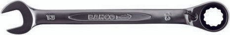 Bahco Knarren-Ring-Maulschlüssel 10 mm aus Edelstahl in Silber - Bild 1