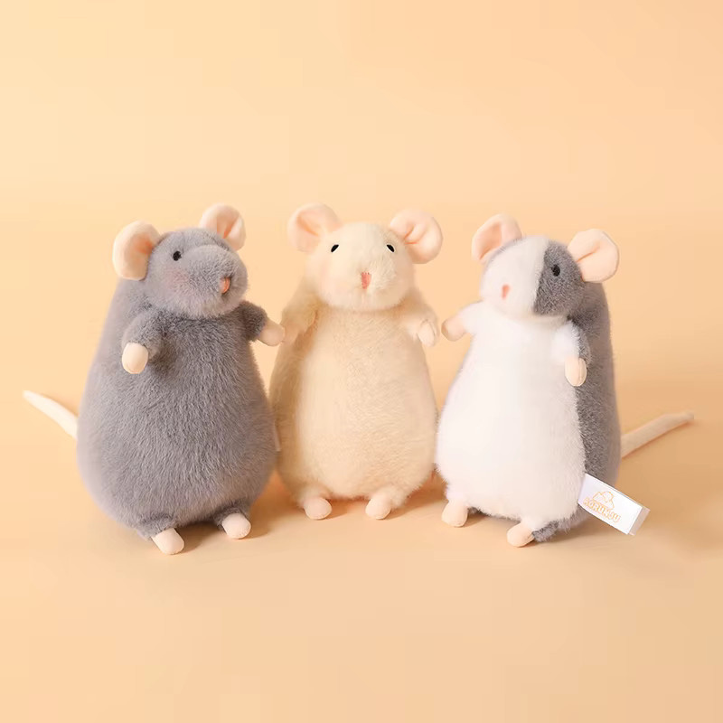 pangcangshu Fancy-Ratten-Plüschtiere, Stofftier-Puppe, 15/21cm - Bild 2