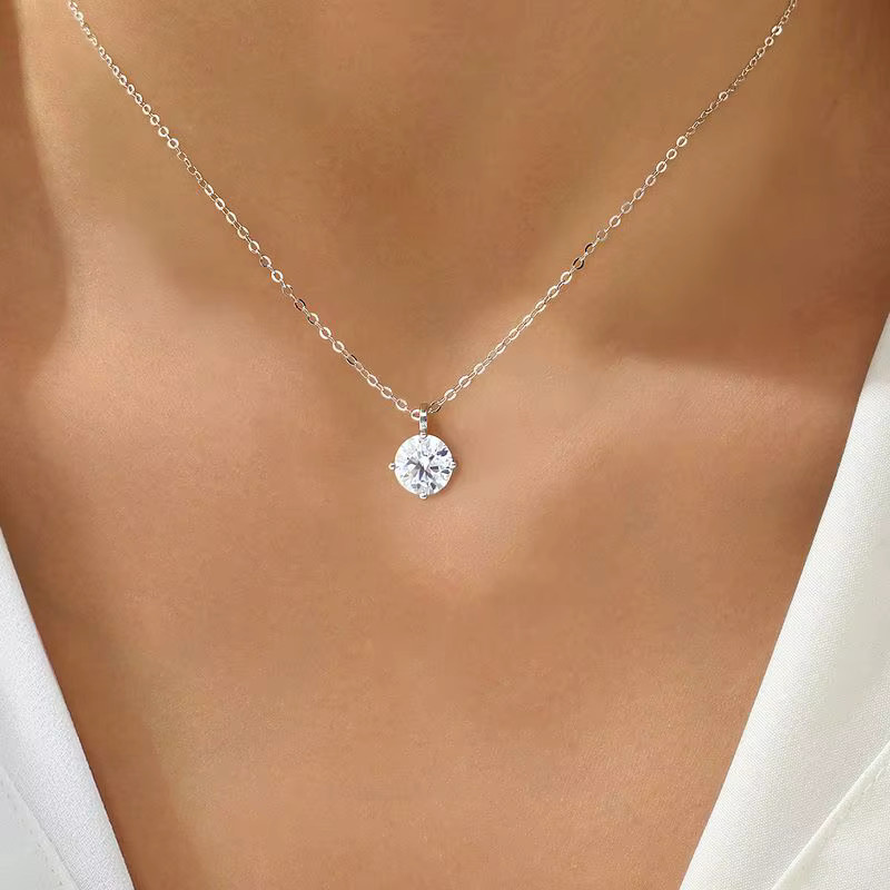 LOUTF Halskette, 925 Silber, Diamant, Damen - Bild 2