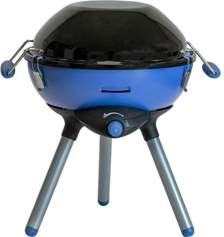 Campingaz Party Grill 400 Caravan Connect Gaskocher Tischgrill mit Piezo-Zündung in Schwarz und Blau - Bild 2
