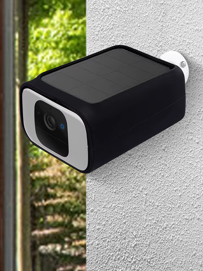 Eufy Security Outdoor SoloCam S230 (S40) Silikonhülle in Schwarz als UV- und Regenschutz mit Anti-Drop-Funktion - Bild 6