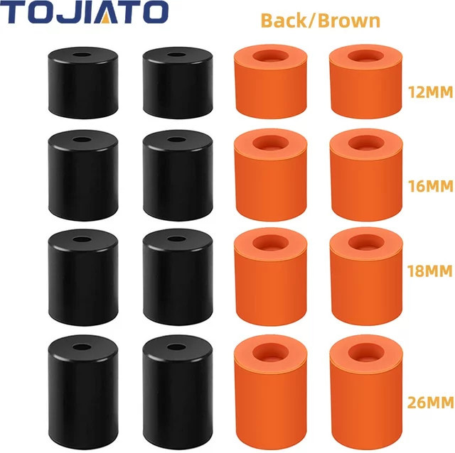 ELEGOO Silikon Heißbett Nivellierungs-Spacer für CR10, CR10S, CR-X und Ender-3 3D-Drucker - Bild 1