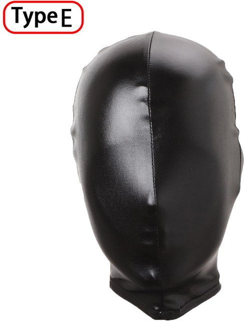 RUNQHUI Gesichtsmaske, Kapuzenmaske, Cosplay, Rollenspielkostüm, One Size - Bild 1