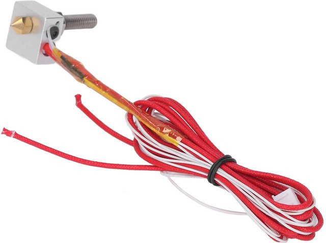 Anet MK8 Hotend Extruder Düsenkopf mit 0,4mm Düse in Rot für FDM 3D-Drucker - Bild 1