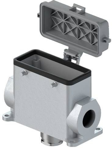 Wieland Electric Gehäuseunterteil 73.347.6435.0 in Grau aus Aluminium - Bild 1